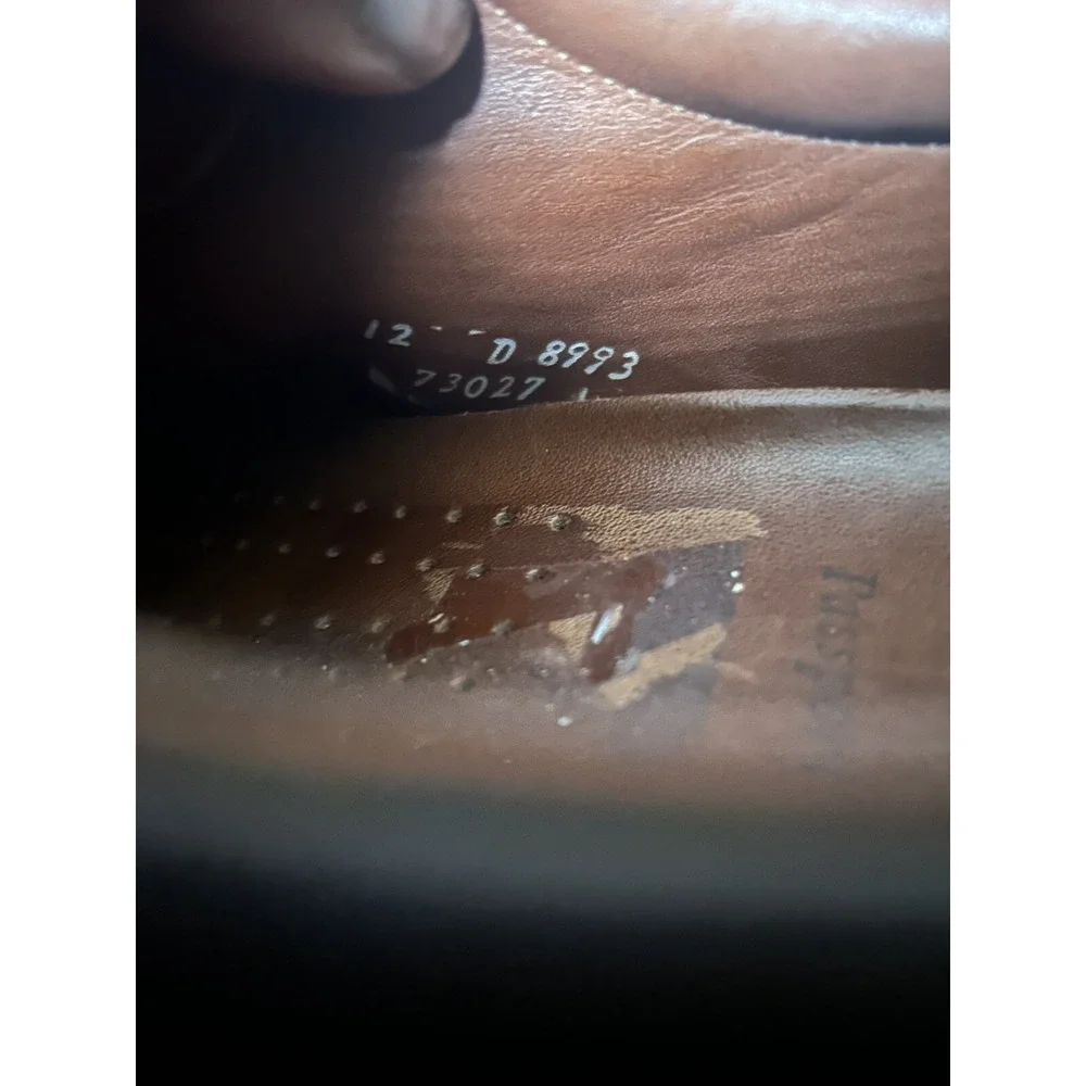 Allen Edmonds Passport‎ Brown Leather Oxford Men's Size 12